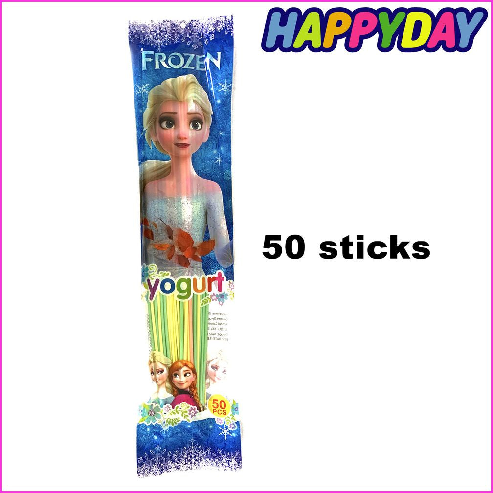 5packs - 50pcs per Pack Giant Frozen Lootbag Filler Candy Yogurt MM Series 1232xx